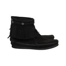 Minnetonka, Mokassins, Größe: 37, Schwarz, Damen #DA1