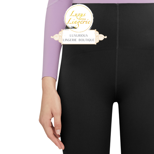 W BONDED LEGGINGS by Wolford M black black shaping shape pants solid - Picture 2 of 4