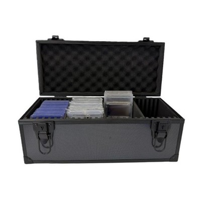 Aufbewahrungsbox für Sammelkarten mit Griff,