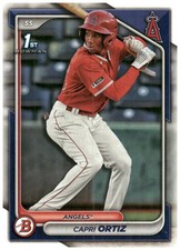 2024 Bowman #BP-73 Capri Ortiz Prospects