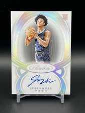 2024-25 Panini Flawless Draft Gem Signatures Jaylen Wells /25  #DGS-JWG Memphis