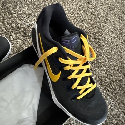 Nike Kobe IX Elite Low EM Protro Black Lakers White IH1401 002 Size 9 FULL BOX