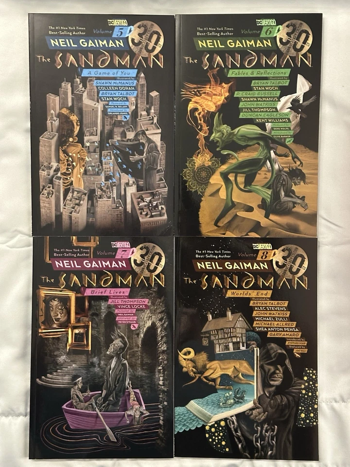 Obertura Sandman Vol 1-10 Tpb Gaiman Foto 4 de 4