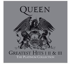 QUEEN : GREATEST HITS 1, 2, 3 CD Box Set Platinum Collection 3-Discs