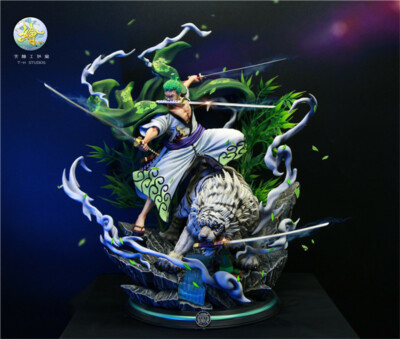 Roronoa Zoro Statue Resin TH Studio One Piece Figure 46cm 1/6 | eBay