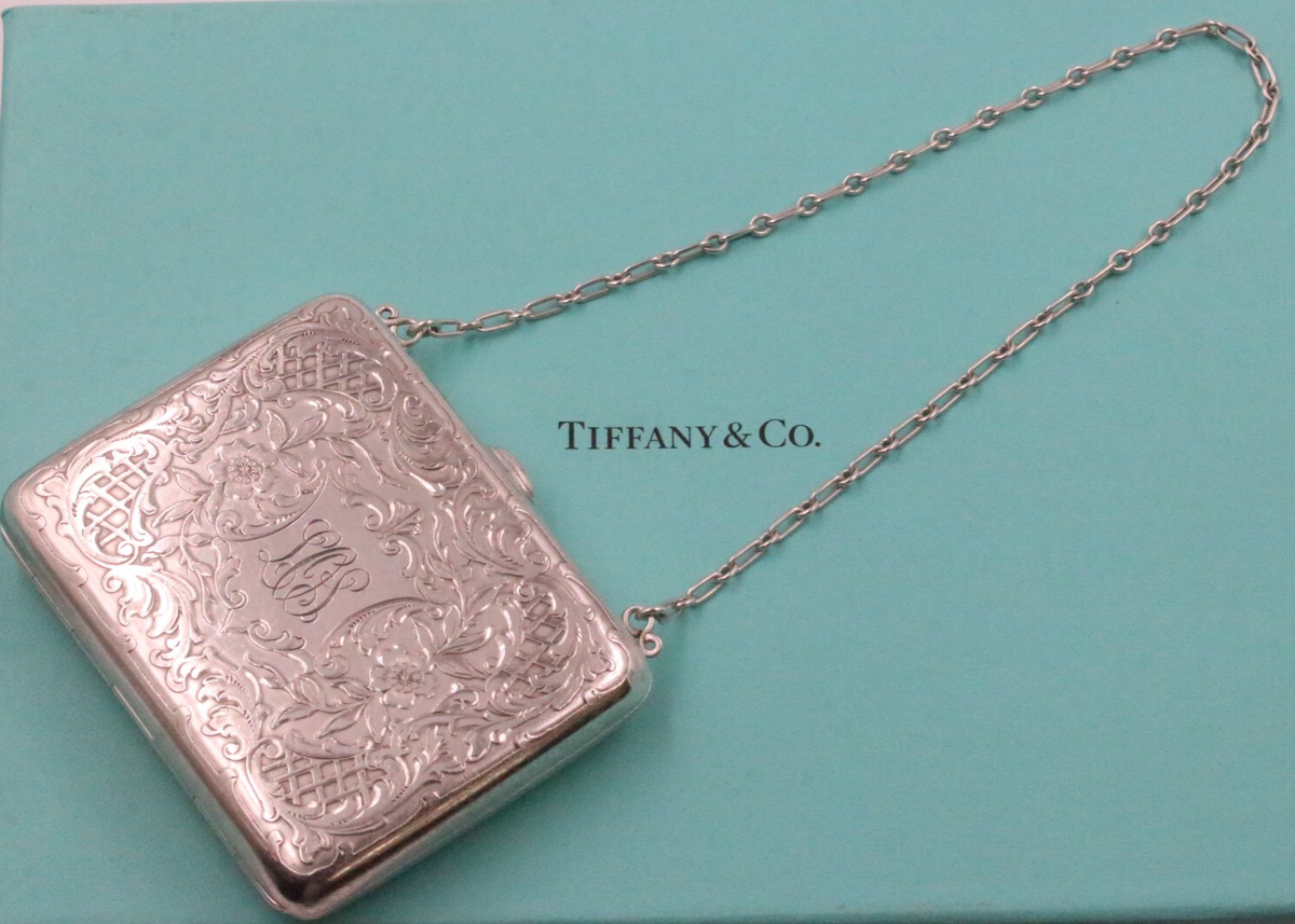 Tiffany & Co. Sterling Silver Compact/Cigarette Case Monogrammed