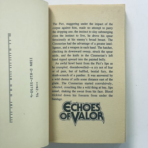 Vintage Fantasy Paperback Echoes of Valor Karl Edward Wagner Howard Leiber 1987 - Picture 4 of 13