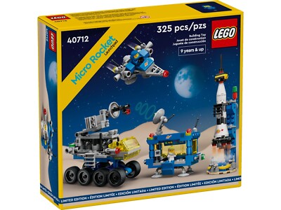 LEGO 40712 Mikro Startrampe Micro Rocket Launchpad - Exklusiv Classic Space GWP