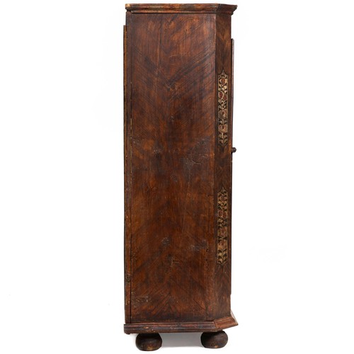 18th Century Northern European Grain-Painted Antique Wardrobe or Cupboard - Picture 5 of 24
