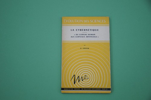 Kybernetische Informatik P. Cossa Die Kybernetik 1975 Historische Studie - Bild 1 von 4