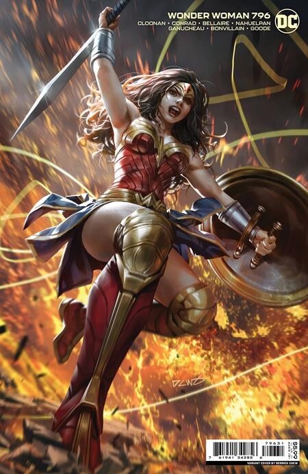 WONDER WOMAN #796 (DERRICK CHEW VARIANT)(2023) COMIC BOOK