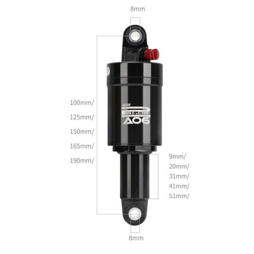 Improve Your Ride With DNM AO 6 Air Pressure MTB 125mm Rear Shock Absorber - Picture 1 of 61