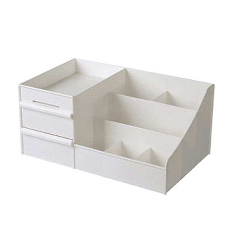 Desktop Makeup Organizer with Multi-Tier Display Stand  