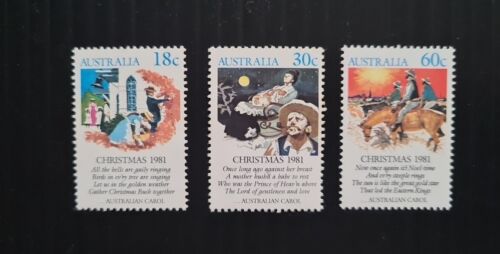 AUSTRALIA - 1981 CHRISTMAS MNH *FREE POSTAGE * - Picture 1 of 1