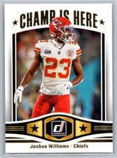 # CIH-20 Joshua Williams Kansas City Chiefs 2023 Donruss