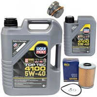 MotoröL Set 5W-40 6 Liter + ÖLfilter SH 409 + Schraube FüR BMW 3Er Z3 M 3.2 E36