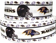 GROSGRAIN RIBBON 5/8", 7/8", 1.5" , 3" Sports Football Printed US SELLER