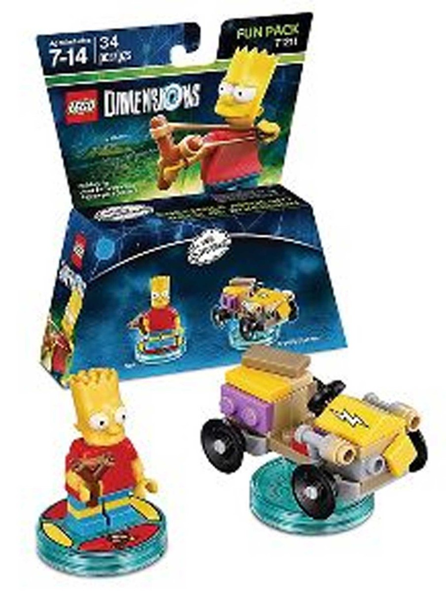 くみっちょ  SIMPSON  SLJ‐7111  Lサイズ LEGO Dimension 71211 Simpsons Bart Fun Pack | eBay