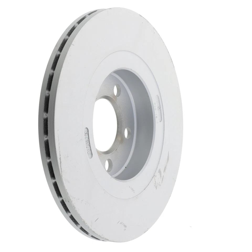 Rotor de freio a disco dianteiro genuíno Volkswagen 1998-2001 Beetle Jetta 1J0-615-301-M - Imagem 2 de 4