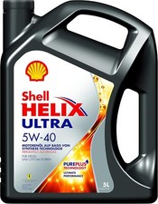 SHELL HELIX ULTRA 5W-40 5 Liter f&uuml;r OPEL PEUGEOT