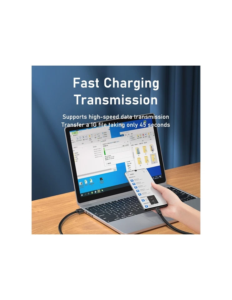 Remax RC-094i Data Cable 1m (USB - 8 prong; Blue) Brand New in Box!! - Image 4 of 4