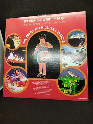 Do-Re-Mi Childrens Chorus Do You Hear What I Hear Christmas VG+ Vinyl LP 