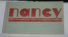 Early 1900s France postcard booklet, Nancy, MISSING 1 CARD