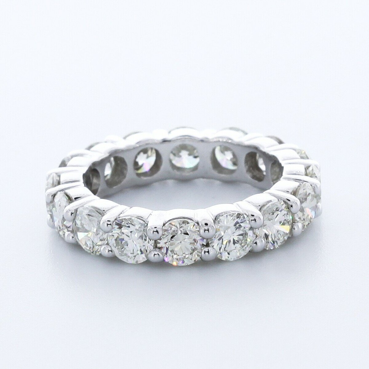 1/2ct G VS2 Round Natural Certified Diamonds Platinum Classic