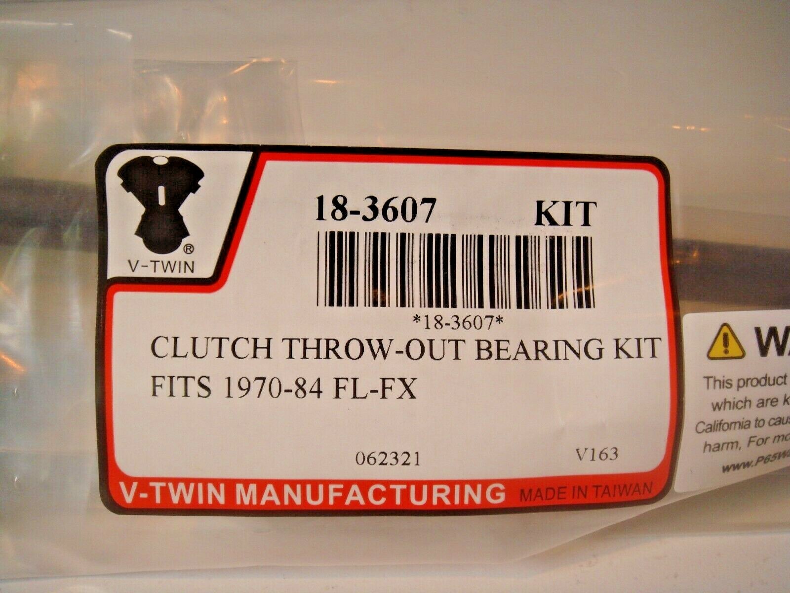 Harley FL Throw Out Bearing Kit Clutch Shovelhead Rigid 74” VTwin 18