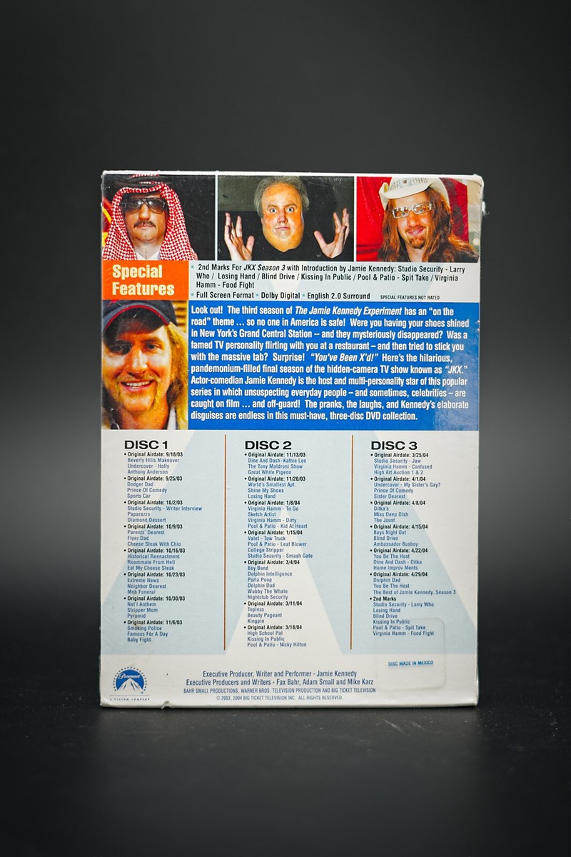 The Jamie Kennedy Experiment: the Complete Third Season (DVD