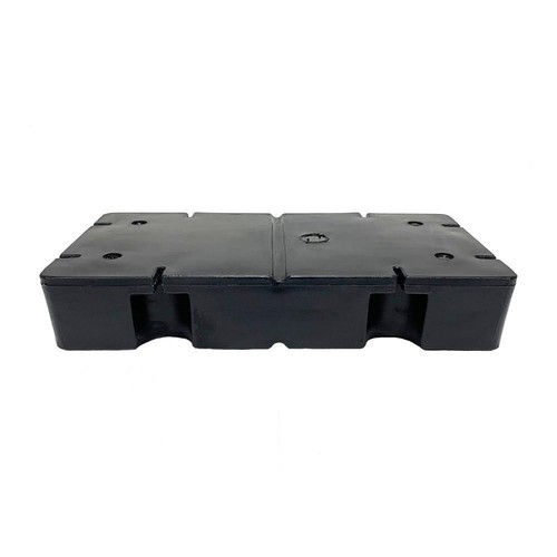 Dock Float Drum 24 in. x 48 in. x 8 in. Foam Filled Boat Docking System Black - Picture 12 of 12