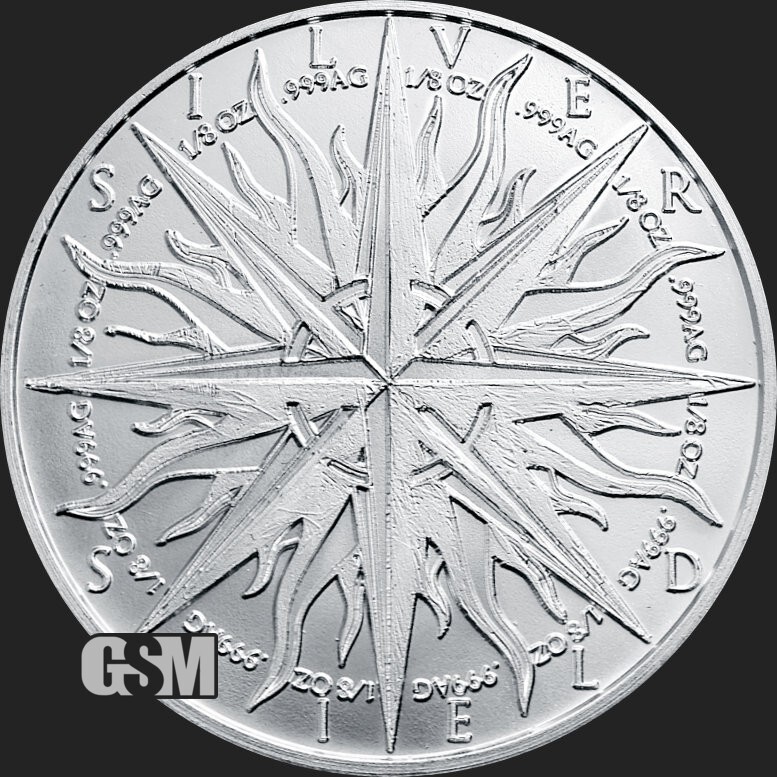 Pieces of Eight A Predator World Silver Shield 1 oz .999
