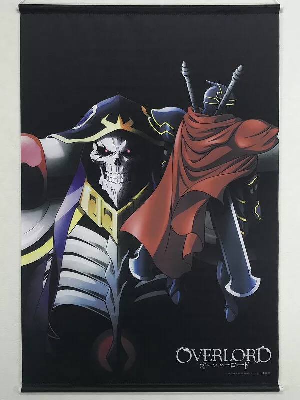 Overlord Ainz Ooal Gown & Momon B2 Tapestry Wall Scroll ebten Limited Bonus