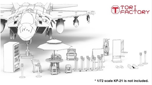 Tori Factory 1/72 Air Show Accesories Set Diorama Resin Model Kit #TFB05 - Picture 5 of 13