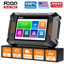FCAR F801 Diesel Truck Diagnostic OBD2 Scanner All Systems Scan Tool DPF Regen