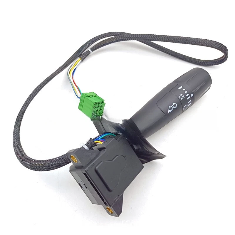 转向信号挡风玻璃刮板*开关适用于 Kenworth-T680 T800 Peterbilt 330 337 365 — 第 2/4 张图片