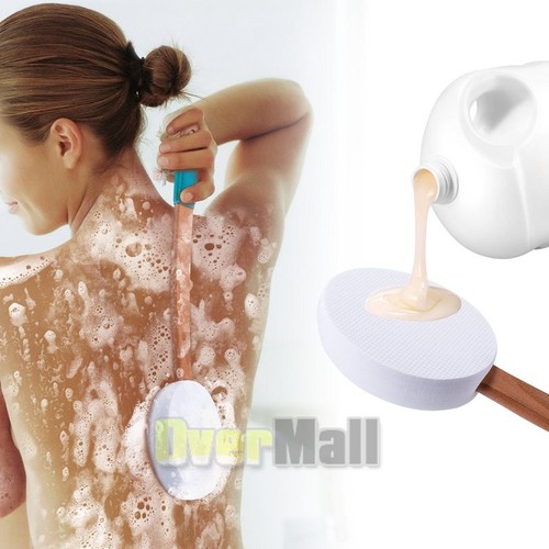 Lotion Applicator for Back, Feet, 3 Replaceable Pads with 1 Long Handled, Back - Picture 6 of 19