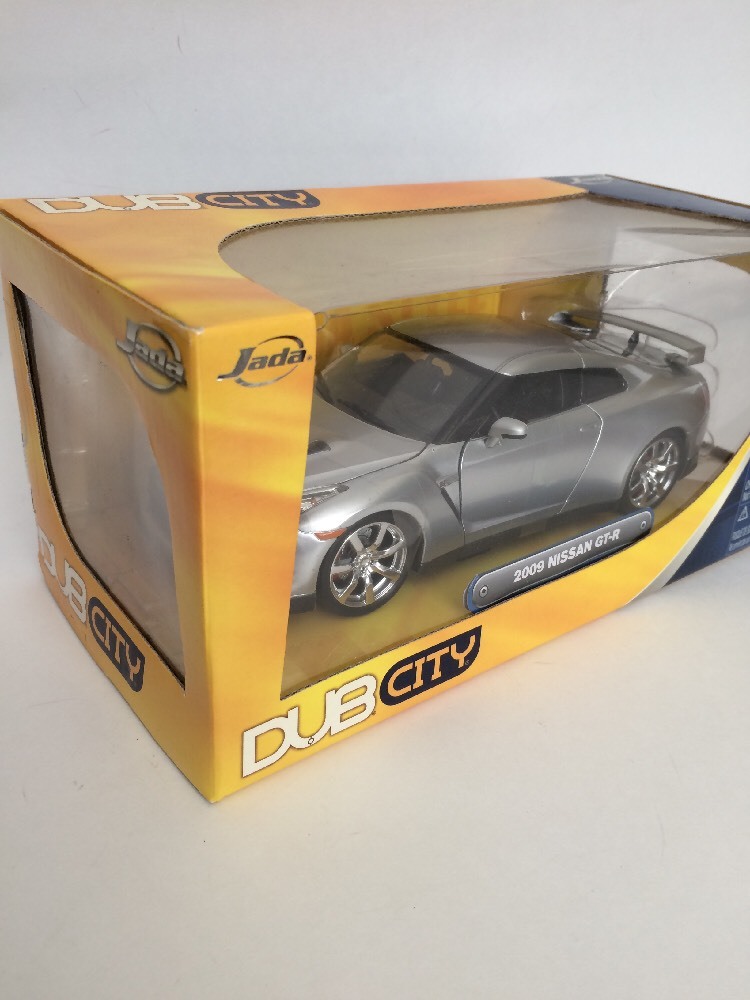 JADA DUB CITY 2009 NISSAN GT R 1:24 Silver | eBay