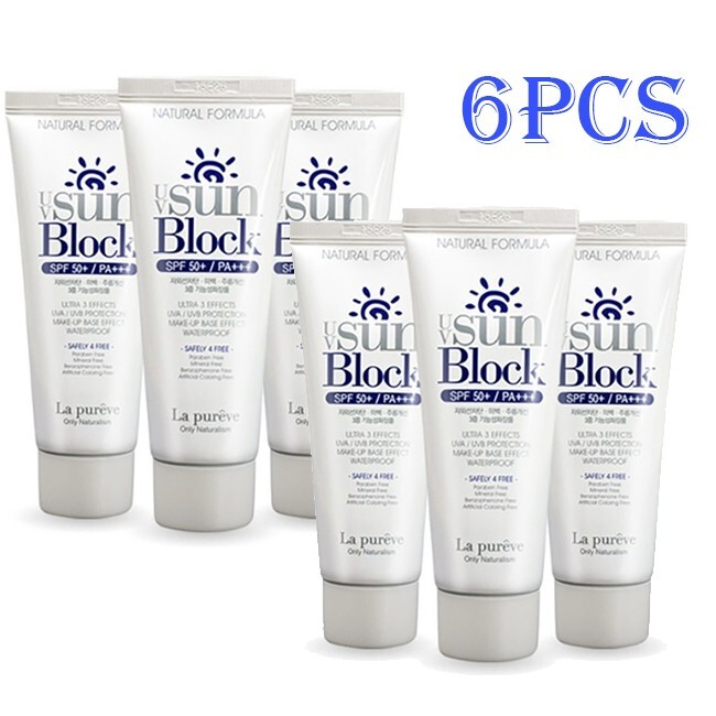 Lapureve UV Sun Cream 50mlx6pcs (SPF 50+ PA+++) UVA,UVB Lapureve UV Sun Cream 50mlx6pcs (SPF 50+ PA+++) UVA,UVB
