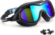 Professional Anti-Fog Swim Goggles for Adults and Youth with UV Protection
