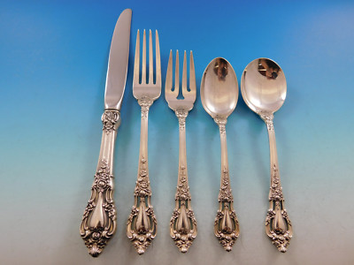 Eloquence by Lunt Sterling Silver Flatware Set for Service 34