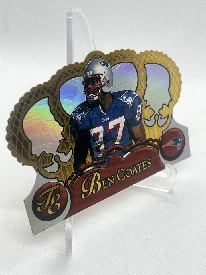 Ben Coates 1997 Pacific Crown Royale #80 Patriots - Image 3 of 4