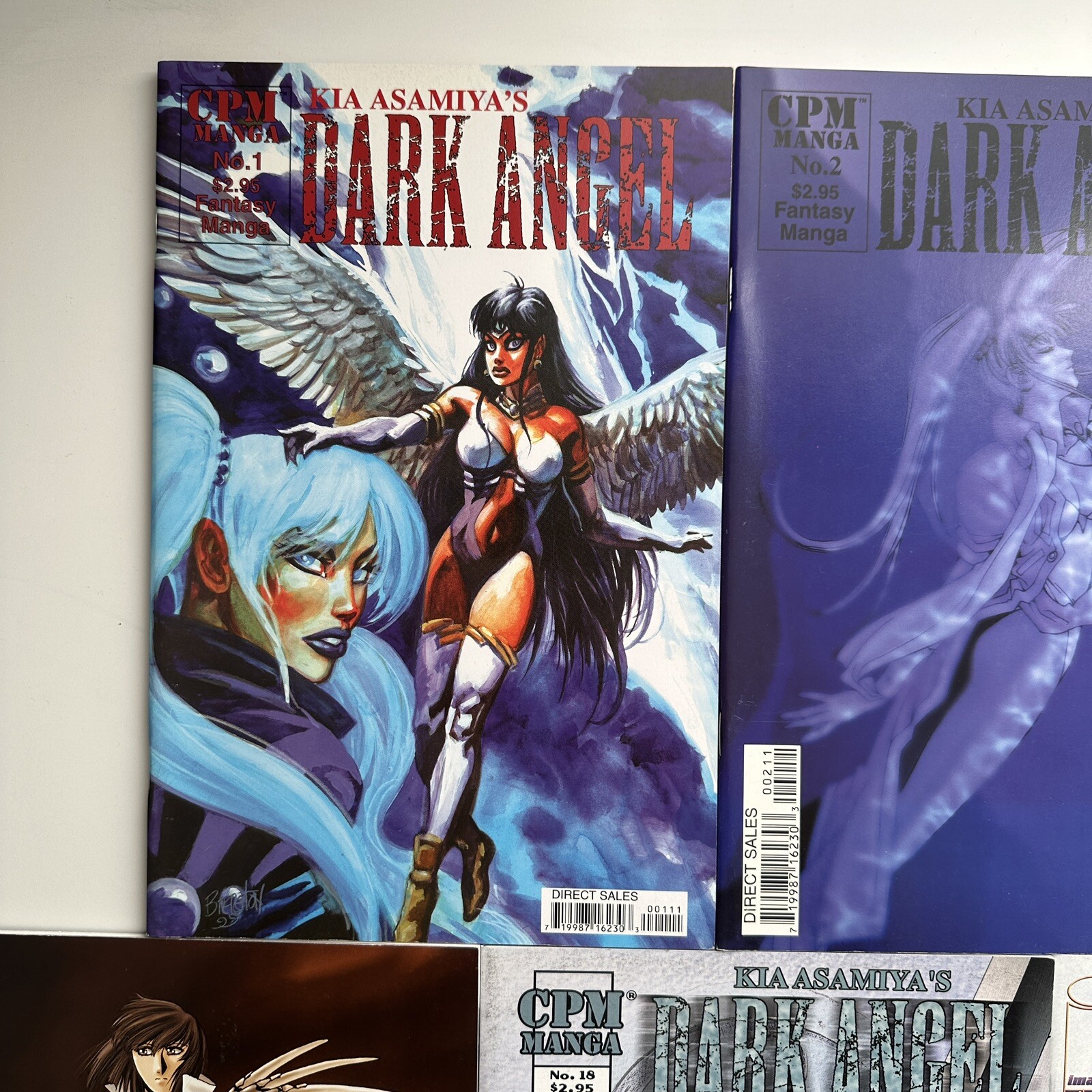 CPM Manga Dark Angel #1 2 3 18 + Image #1 Kia Asamiya - Picture 2 of 12