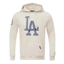 Pro Standard - MLB Los Angeles Dodgers Varsity Blues Men's Hoodie | Beige