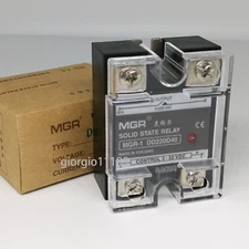 US Stock 40A Solid State Relay SSR DC-DC Input 3-32V DC Load 5-220V ​DC DD220D40