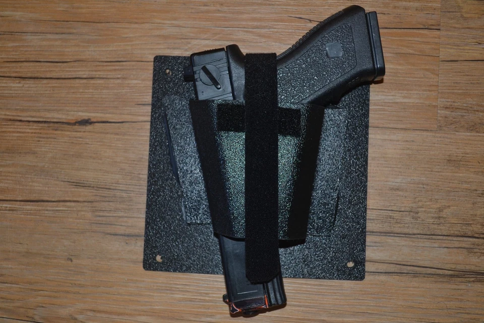 TACTICAL VEHICLE-CAR GUN HOLSTER-- MOUNT IT ANYWHERE-- MADE IN THE USA-GEN3 - Image 3 of 4