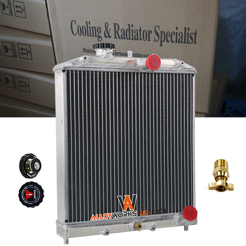 3 Row Aluminum Radiator For 92-00 96 97 Honda Civic EG EK/DEL SOL ...