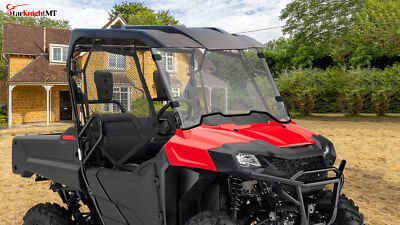 For Honda Pioneer 700-4 2014-2025 Front Windon Hard Coated UTV Full Windshield