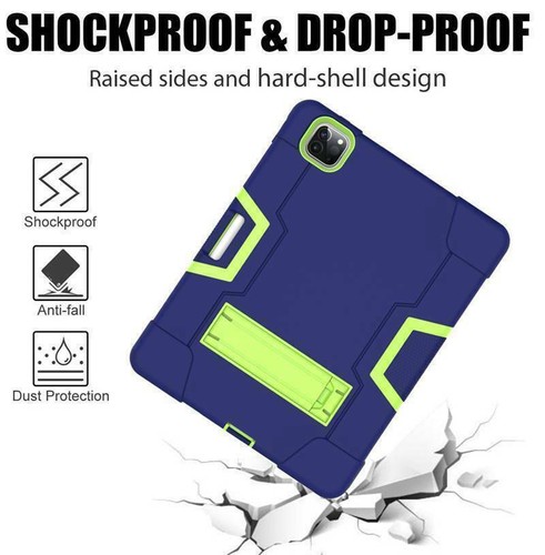 Shockproof Cover Heavy Duty Stand Case For iPad Pro 11'' 12.9 2021 Air 4 5 Mni 5 - Picture 70 of 104