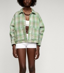 green overshirt jacket